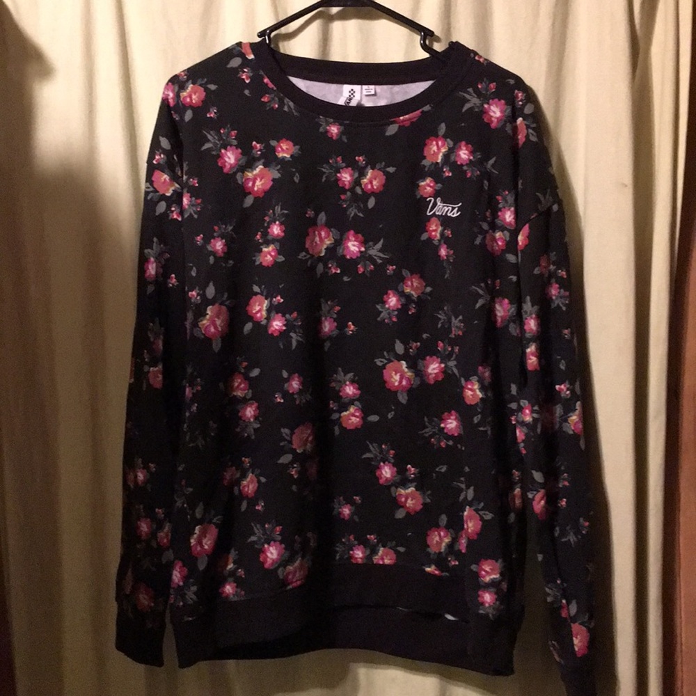 Vans floral pullover jacket